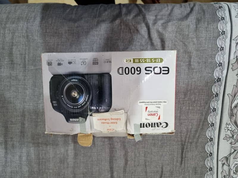 canon 600d EF-S 18-55 lens ( with all accessories included ) 11