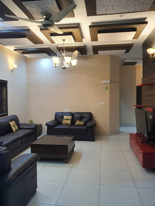 10 Marla Fully Furnished Upper Portion Lower Portion Lock For Rent In BAHRIA Town Lahore 1