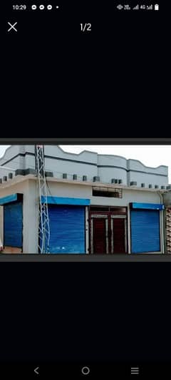 Best for investment corner house with 2 shops for sale