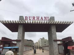 Excellent Corner West Open Plot in Burhani Society