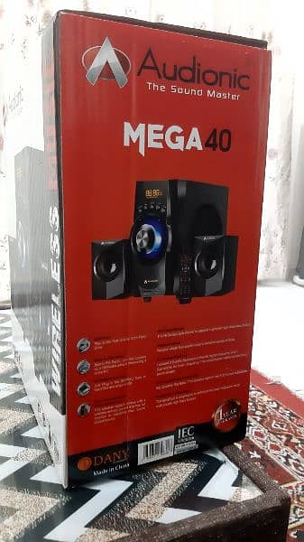 Audionic Mega 40 Woofers Brand New Condition. 1