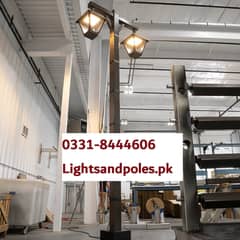 Solar Sreet lights, decorative Lights ,Wapda poles ,www. flagpoles. pk