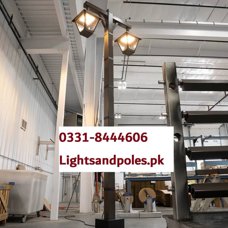 Electric WAPDA Poles LT/HT,Decorative Solar Street Lights,Stadium Pole 5