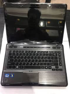 Toshiba laptop core i5 2nd gen 4GB ram 350GB hardisk with charger.