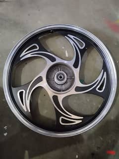 Alloy rims for 70cc