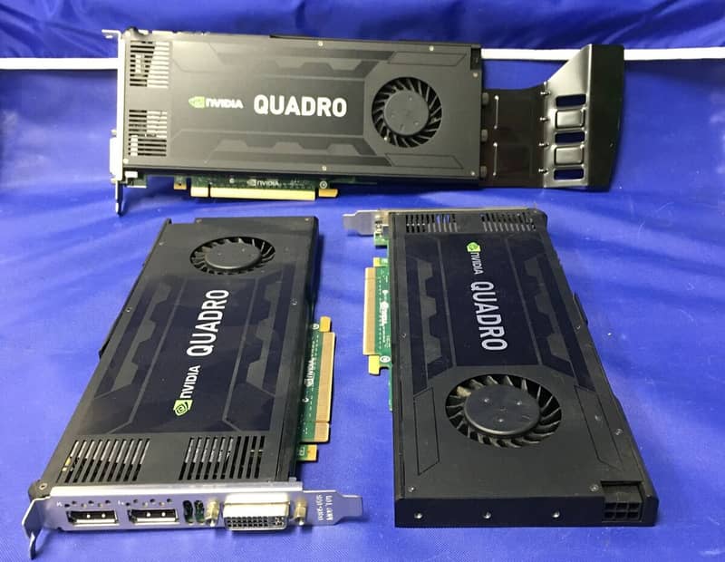 NVIDIA Quadro K4000 3GB 192BIT GDDR5 Graphics Card Qty Available @ GW 1