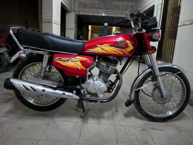 Honda cg 125 Karachi number 2