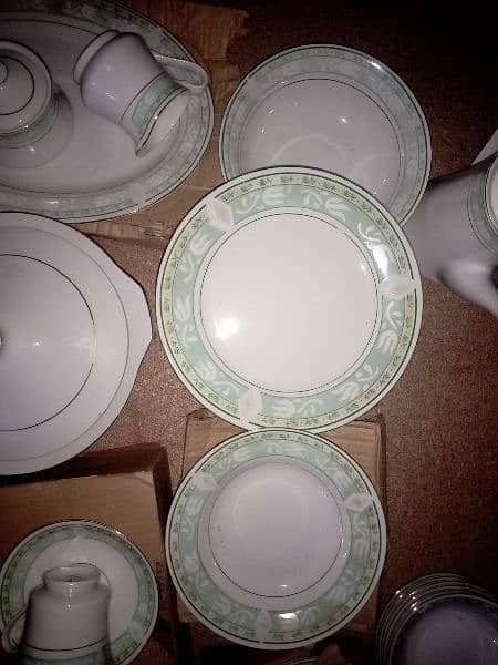 20 years old marble cheeni dinner set 5