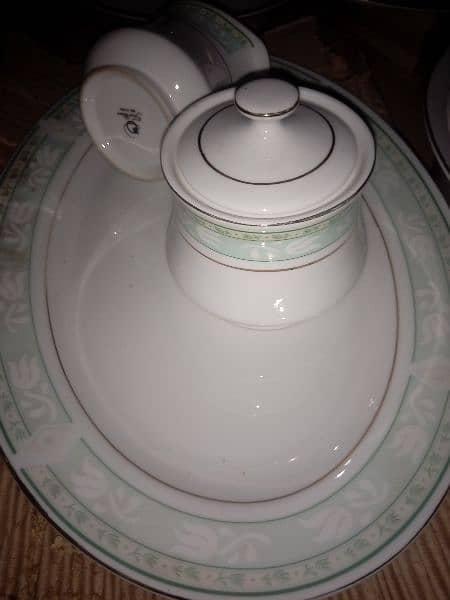 20 years old marble cheeni dinner set 6