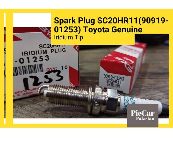 Spark Plug SC20HR11(90919-01253) Toyota Genuine 0