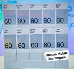 OPPO A60 (8GB/256GB) 50MP CAM 5000Mah Battery New Box Pack