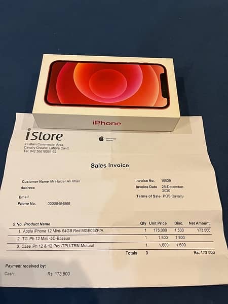 iPhone 12 mini (64GB | PTA) 7