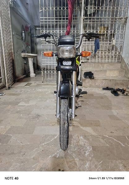 honda cd 70cc khi number 6