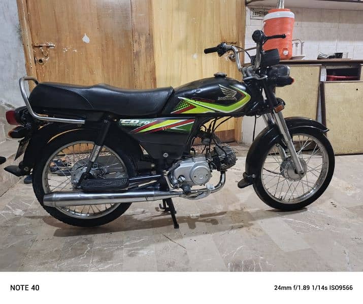 honda cd 70cc khi number 7