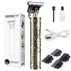 Vintage T9 Electric Hair clipper and Trimmer for Mens Professional