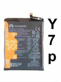 y7P orignal battery 5000mah