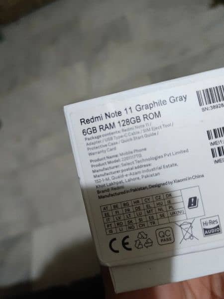 Xiaomi redmi note 11 6/128 8