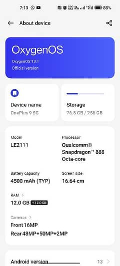 oneplus 9.12/256. . . . 10by10 0