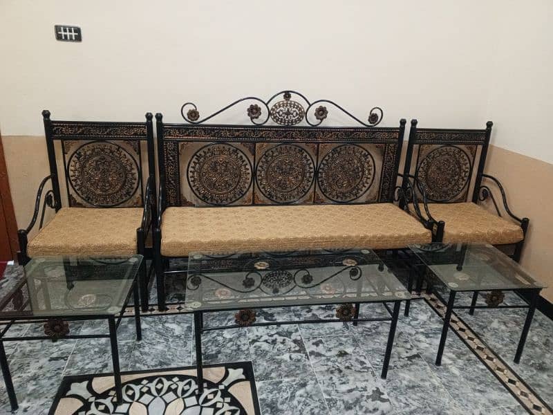 Sofa Set Iron Sofa Set 1