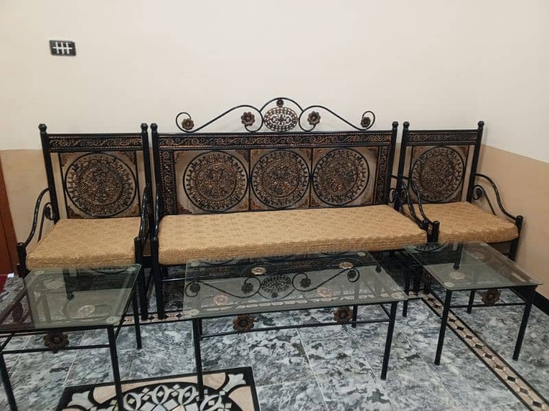 Sofa Set Iron Sofa Set 3