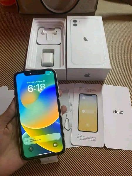 iphone 11 256 GB PTA approved My WhatsApp number 03001868066 2