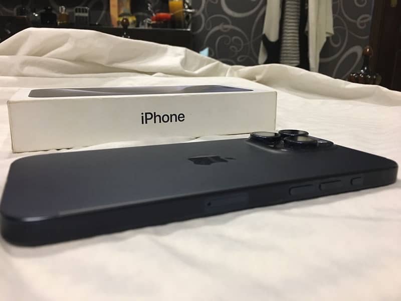 iphone 15pro max 265gb Pta approved blue titanium 1