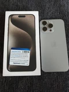 iPhone 15 Pro Max Natural Titanium