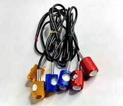 2pcs easy install bike indicater