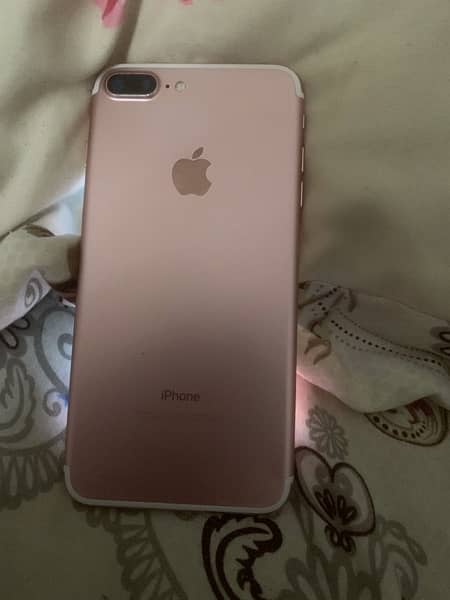 iPhone 7 Plus with box non pta 128gb original set 1