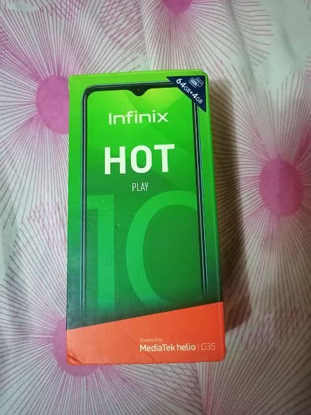 Infinix hot 10 play 4/64 Mint Condition 5