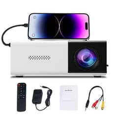 60 inches picture size, portable projector connect with mobile