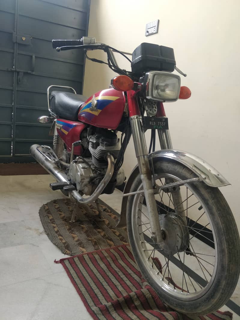 Honda CG 125 2005 Model Exchange Sale 3