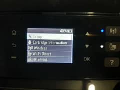 Wireless printer rechargeable color