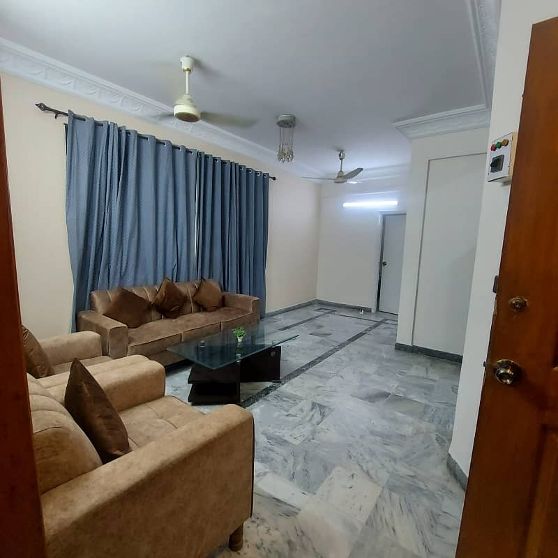 1st floor 2 bed DHA phase 7 jami 11