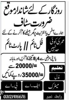 Need staff in Multan