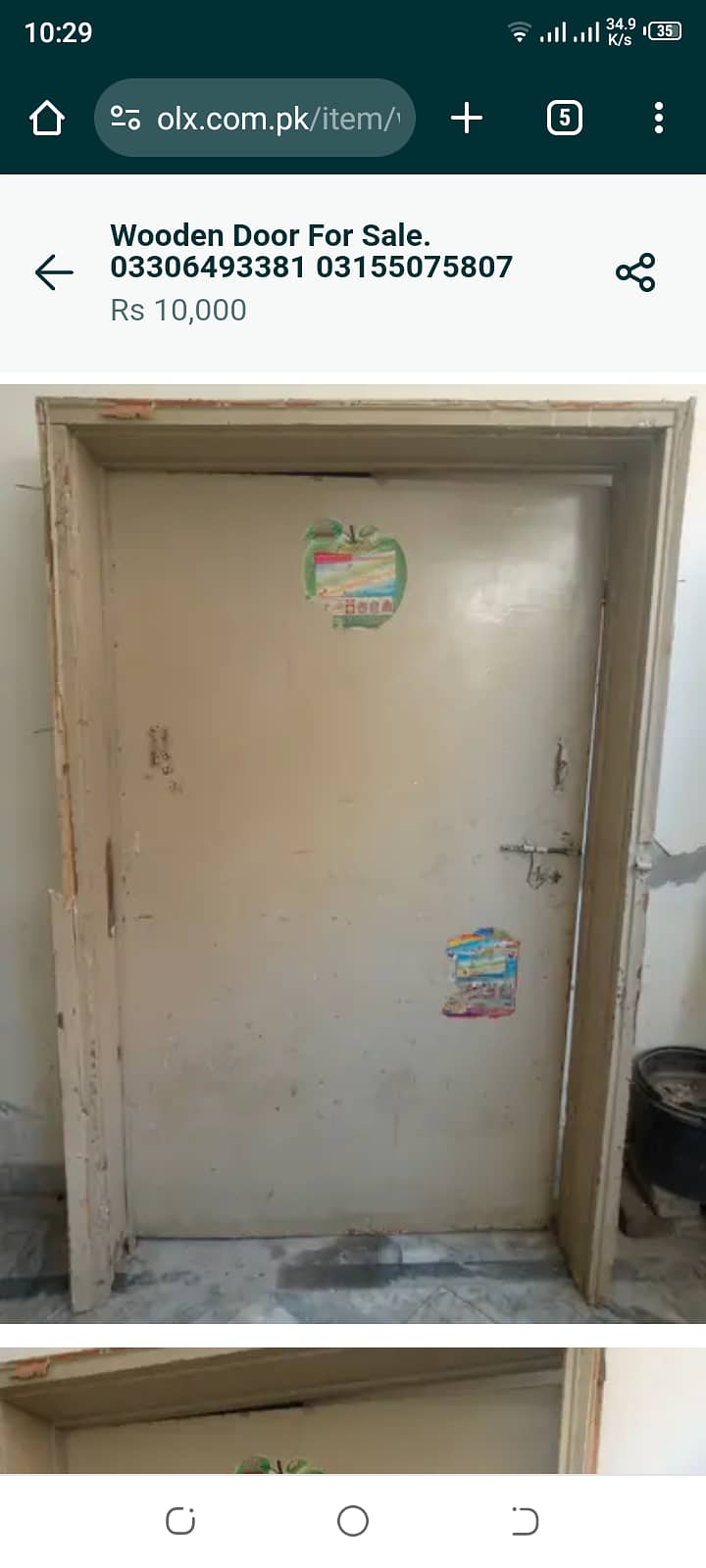 Wooden door with chukat for sale  03155075807 1