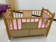 baby cot wooden