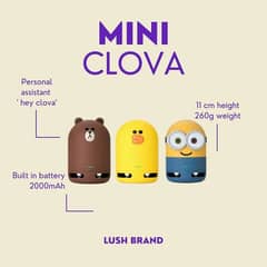 Clova Rechargeable Smart Bluetooth Speakers (Mini),speaker