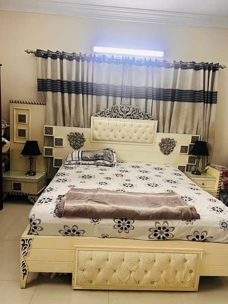 Bed set Side Tables Dressing table and more 2