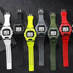 YIKAZE Men's Sports Watch Waterproof LED Digital Watches