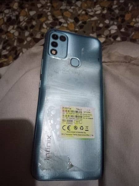 Infinix hot 10play for sale new hai all ok contact number 03185628457 0