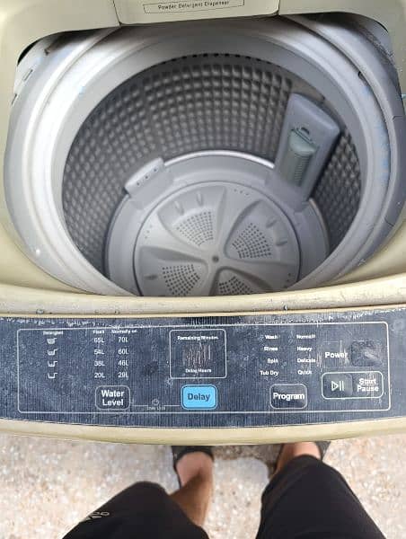 Fully automatic Haier washing machine+dryer 2