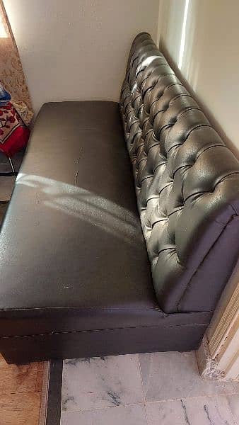 Black beautiful sofa 2