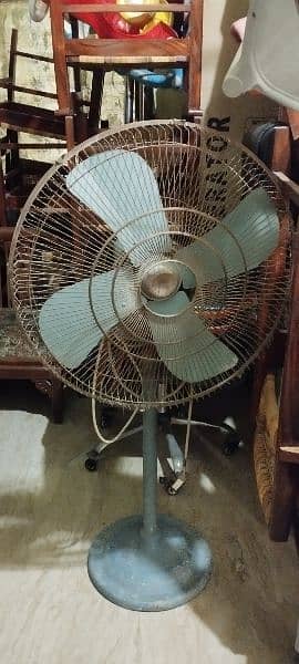 2 floor fans 1