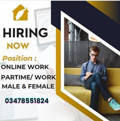 Job for Males, Females, Students (Part time, Full time Home Based Job