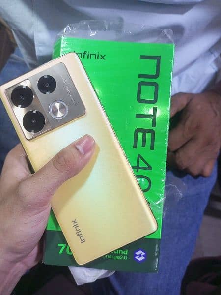 Infinix Note 40 pro Brand New 8 Months warenty 12GB 256GB Seald set 3