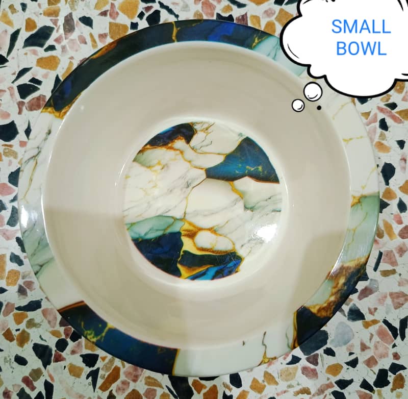 MARBLE STYLE DINNER SET No 2 1