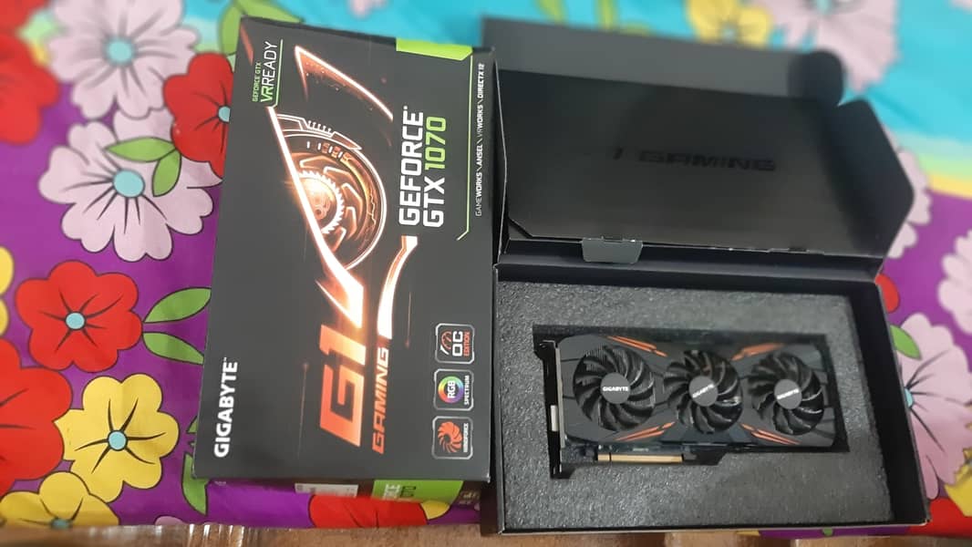 Gigabyte GTX 1070 G1 Gaming Card 3