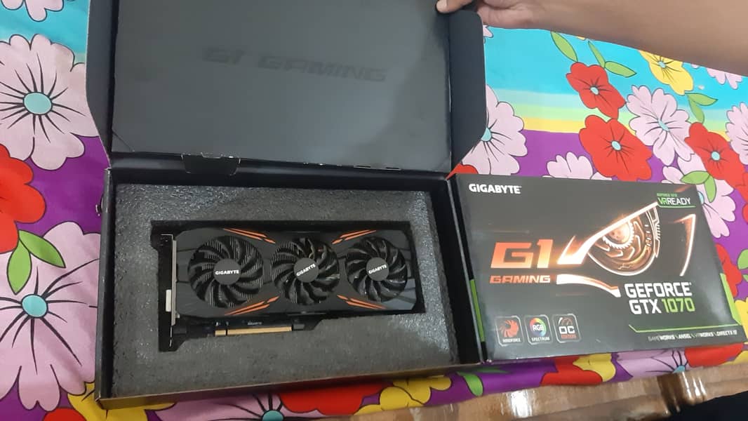 Gigabyte GTX 1070 G1 Gaming Card 4