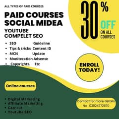 all types off paid courses